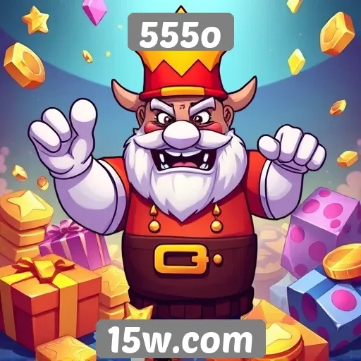 Principais recursos do site de jogos 555o